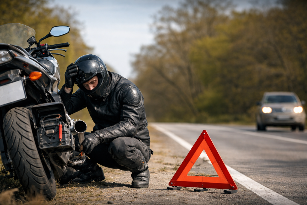 Najczęstsze błędy motocyklistów na początku sezonu – jak ich uniknąć?​