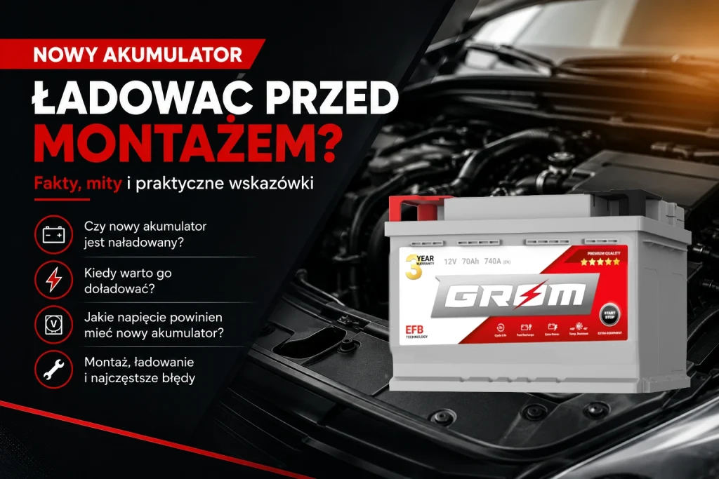 Czy nowy akumulator trzeba ładować przed montażem? Fakty i mity