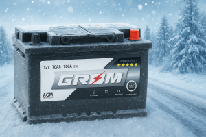 Akumulator odpalający w zime